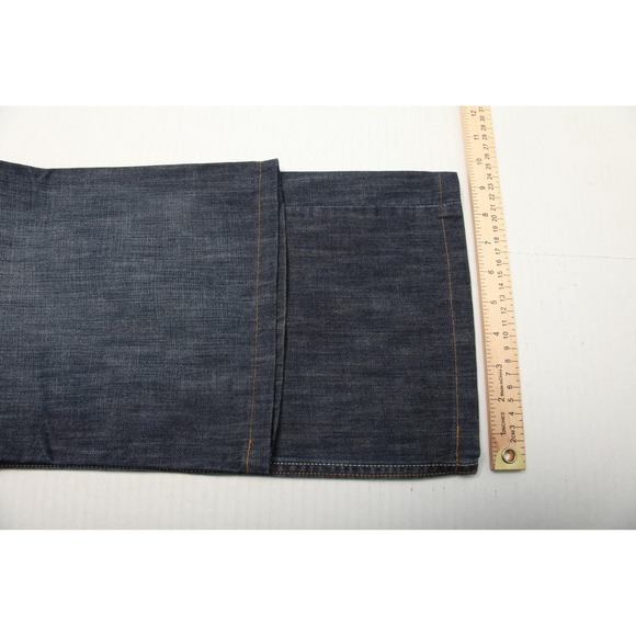 Levi's 527 Jeans Mens 38x34 Blue Boot Cut Denim Dark Wash Zip Fly 100% Cotton - Picture 14 of 16